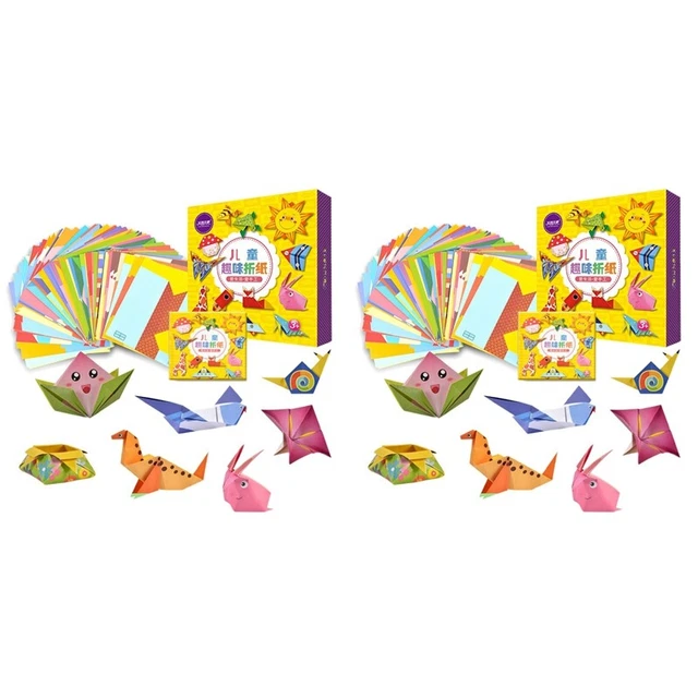 216 Pcs Cartoon Book Arts and Craft DIY Handmade 3D Puzzle Animal CT9Z1