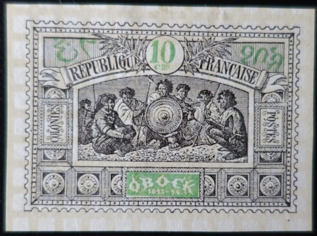 Timbre OBOCK N°57 Neuf Avec Charnière – 50c – État Superbe – Avant 1900 – Collection