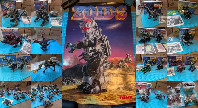 Large Zoids LARGE TOMY ZOIDS Collection Vintage. Zoids 2, Dark Zoids, Poster ...