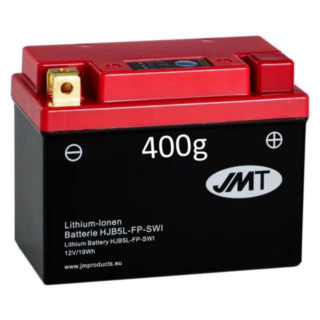 Lithium-Batterie für MBK EW 50 Stunt Baujahr 2000-2004 JMT HJB5L-FP