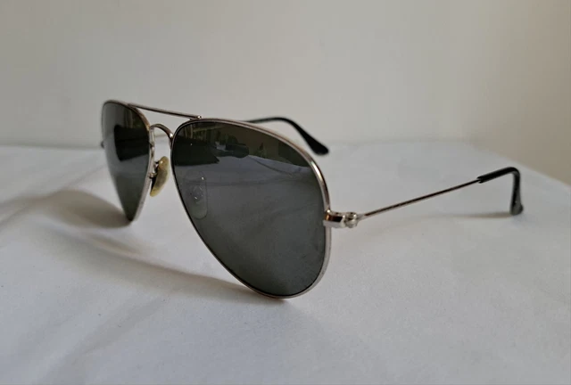Ray Ban Aviator Occhiali Da Sole Aviatore Misura Large Originali