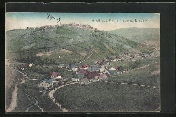 AK Katharinaberg i. Erzgeb., Gesamtansicht 1927