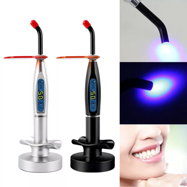 Dental Wireless Cordless LED Cure Curing Light Lamp 2200mAh for Dentist UKUV NEW