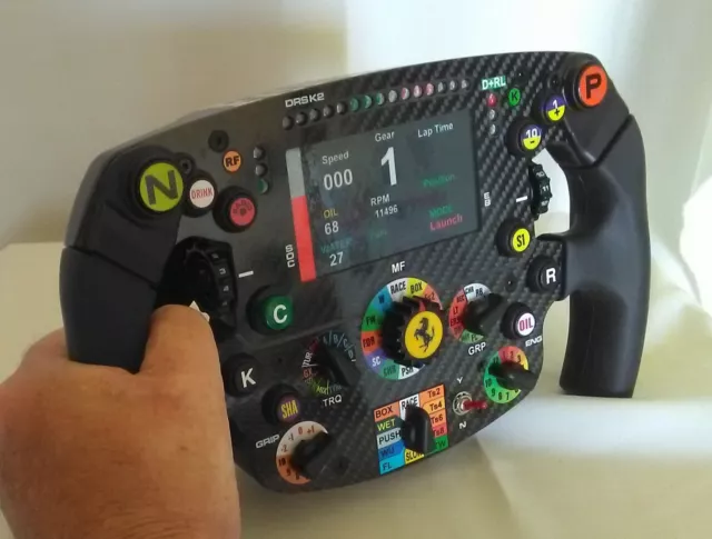 Ferrari F1 2020/21 Replica Steering  Wheel. Full Size