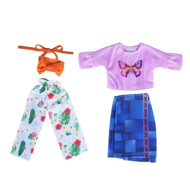 2 Pezzi Di Vestiti Per Bambole Di Moda Costumi Per Bambole Da 12 Pollici Dress