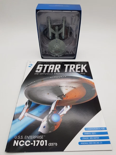 STAR TREK Ufficiale #2 USS Enterprise NCC-1701 2271 EAGLEMOSS
