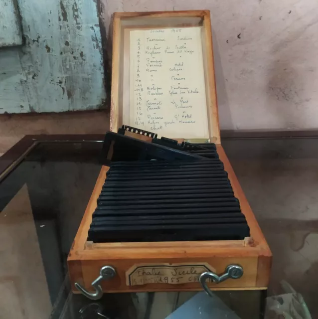 Verascope F 40 Stereoscope Box 23 Color Views Italy Sicily 1955