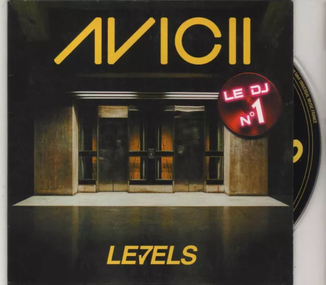 Avicii - Levels - CDS - 2012 - Electro 5TR cardsleeve Tim Bergling Skrillex