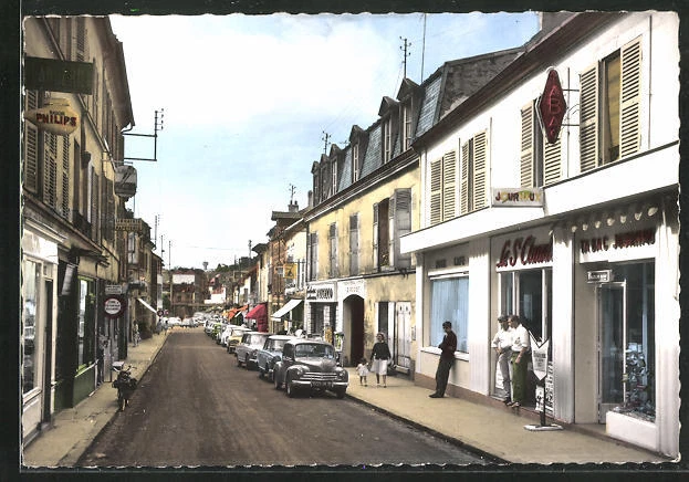 CPA Saint-Ouen-l´Aumone, Rue Maurice-Dampierre, vue de la rue