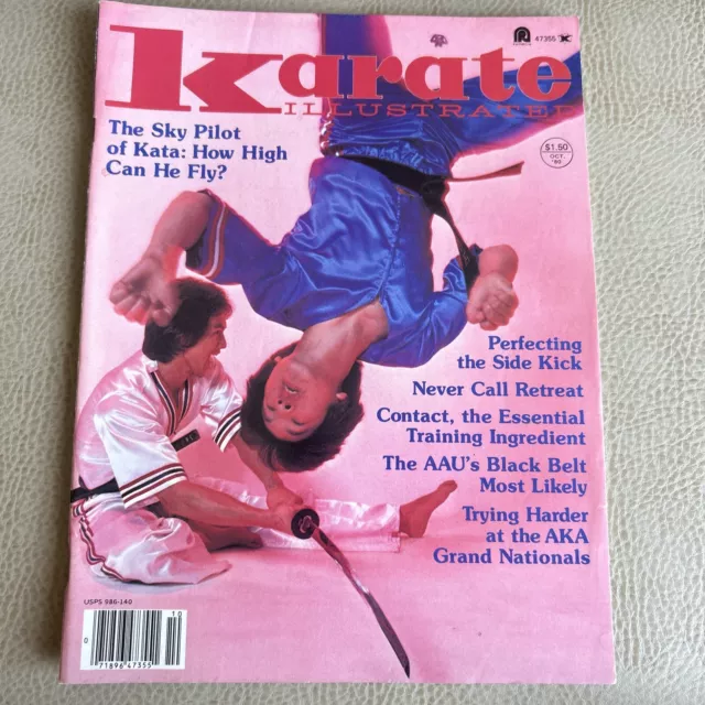 Vintage Karate Illustrated Magazine October, 1980
