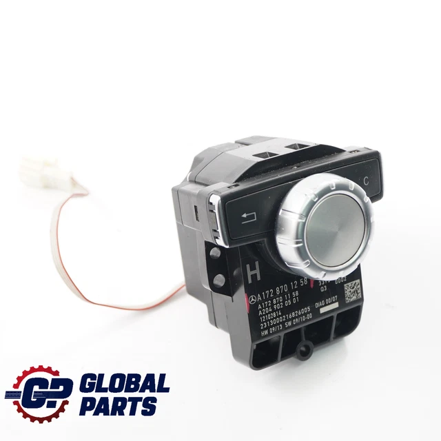 MERCEDES SLK R172 Panneau commande Audio Comand Interrupteur à bouton ...