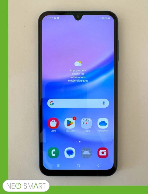 SMARTPHONE - SAMSUNG A15 - SM-A155F/DSN - 128 GO - Vitre cassée SMARTPHONE - SAMSUNG A15 - SM-A155F/DSN - 128 GO - Vitre cassée
