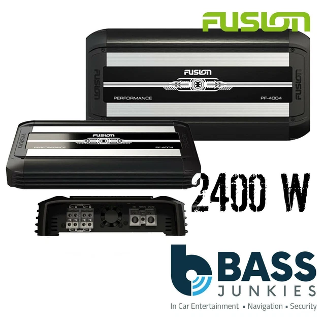 FUSION PF8003D 3 Channel 2400W Watts Class D Car Stereo Audio