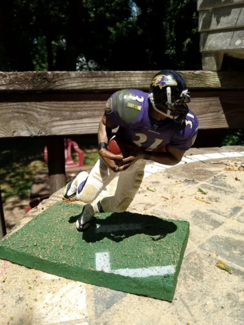 Jamal Lewis Series 8 McFarlane  Baltimore Ravens Action Figure With stand