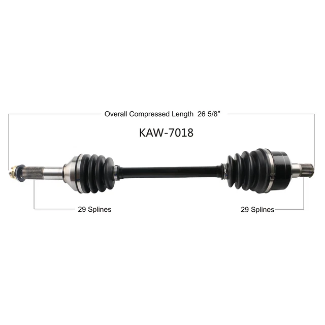 OPEN TRAIL KAW-7018 OE 2.0 Axle