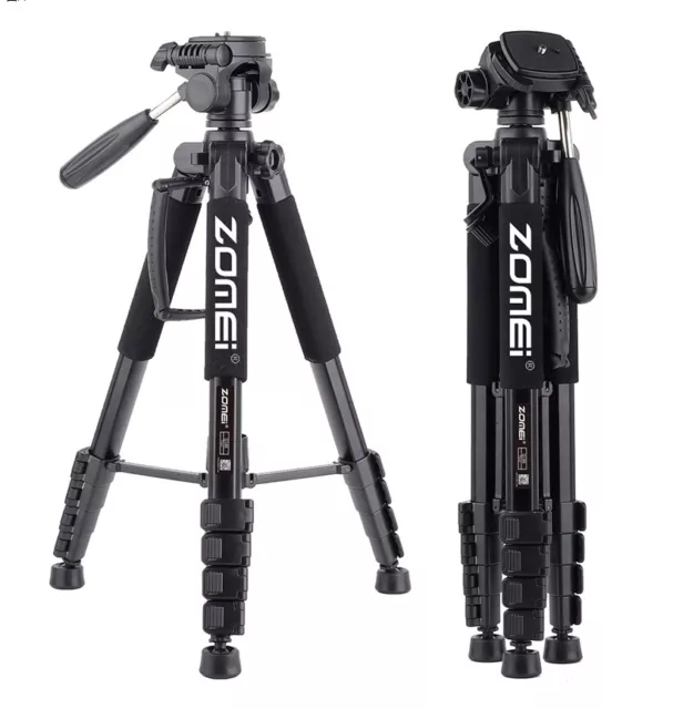 ZOMEI Pan Head Q188  BLACK Professional Aluminum Tripod&For DSLR Camera Video