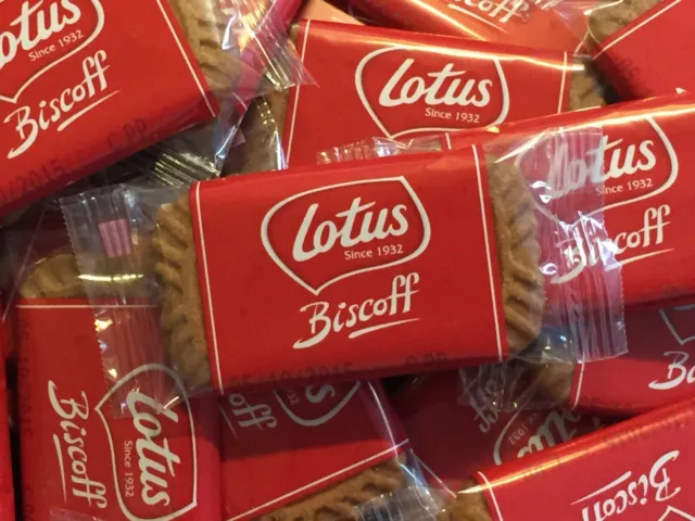 Lotus Original Caramelised Biscoff Speculoos Biscuits - individually wrapped