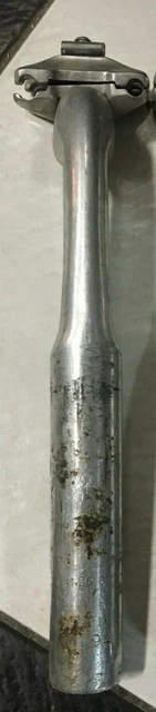 Tige De Selle Alu Cannelée Vintage SP-220 - 190 Mm, Diamètre
