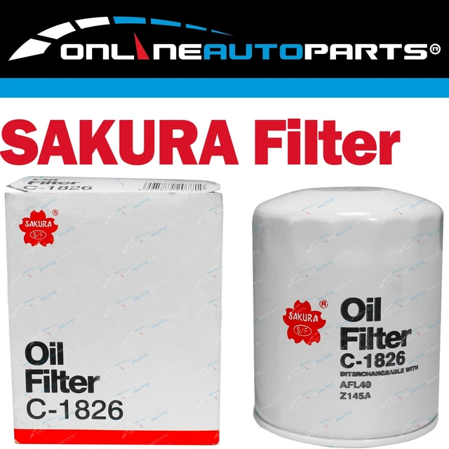 SAKURA OIL FILTER for Skyline R31 R32 R34 RB30E RB20DET RB20DE RB26DETT ...