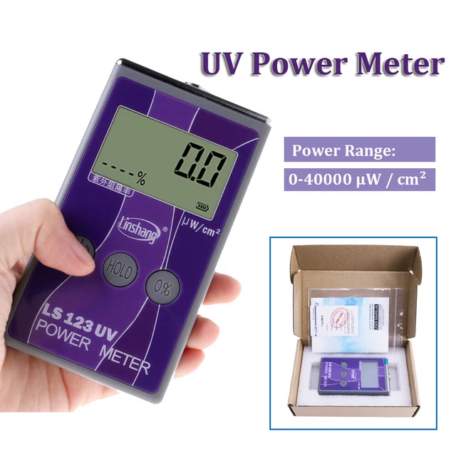 UV POWER METER UV lamp Intensity Meter Ultraviolet Power Tester 040000