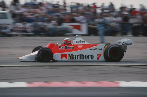 F1 John Watson Drives Mclaren M29 1979 OLD PHOTO