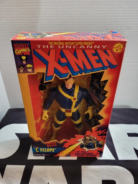 Cyclops X-Men 10" Deluxe Edition MARVEL COMICS Legends Toy Biz NEW