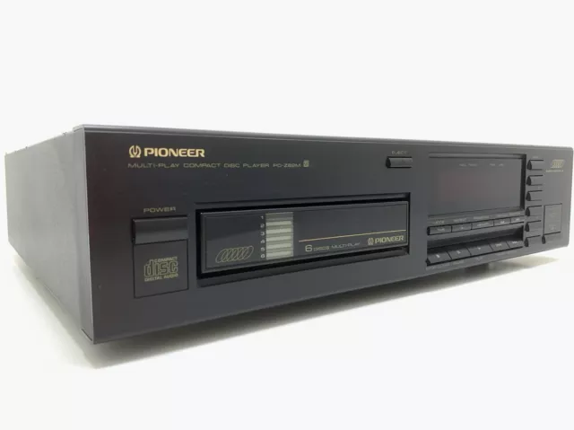 PIONEER PD-Z82M CD Compact 6 Disc Multi Player Hi Fi Vintage 1989 Work Good Look