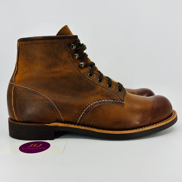 RED WING MEN'S Heritage Blacksmith 6-Inch Copper Leather Boots 3343 ...