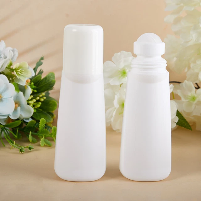 5pcs 100ml Empty Plastic Roll on Bottles Medicine Essential Oil Refillable