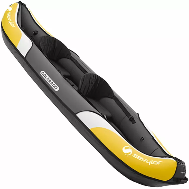 Sevylor Colorado 2 Personnes Kayak Bateau D'Aviron Gonflable à Deux Places Neuf