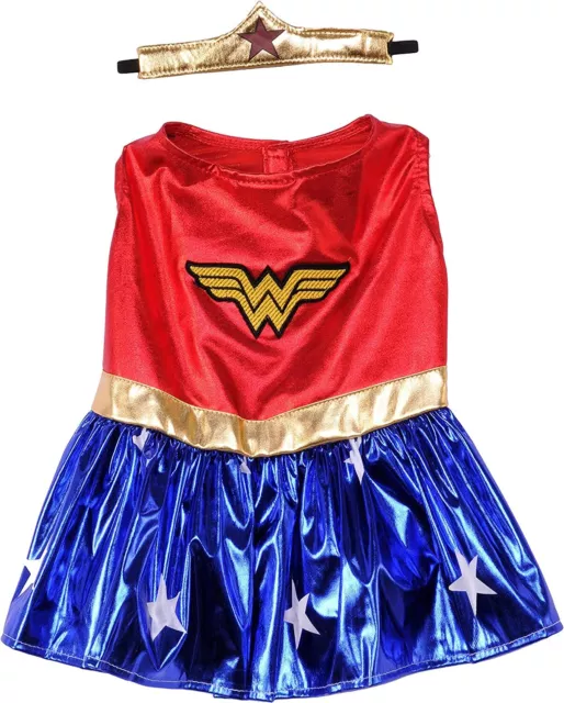 Rubie's 887842S Official Wonder Woman Pet Dog Costume, Small 2