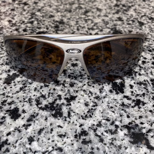 BERKLEY FISHING POLARIZED Black Frames Sunglasses, Norman Smoke BSNORMGBS-H  $19.95 - PicClick