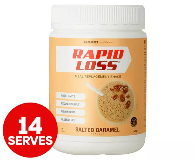 Rapid Loss Meal Replacement Shake Salted Caramel 575g