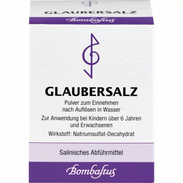 GLAUBERSALZ Natriumsulfat Pulver 100 g PZN01351954