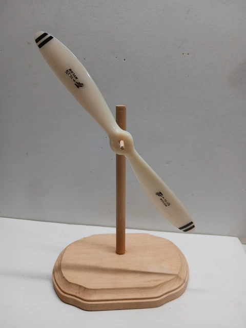 Vintage Tornado Grish RC Airplane Nylon Propeller white size 10-3  1/2 NOS