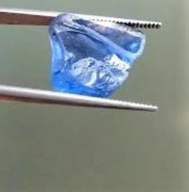Sapphire Rough Facet Gem Gemstone Blue Sri Lanka Genuine Natural Uncut Nice 2 Ct 3