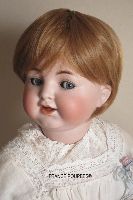 ANCIEN VINTAGE ANNÉES 60 grande Poupée Poupon 56 cm petit garcon nu