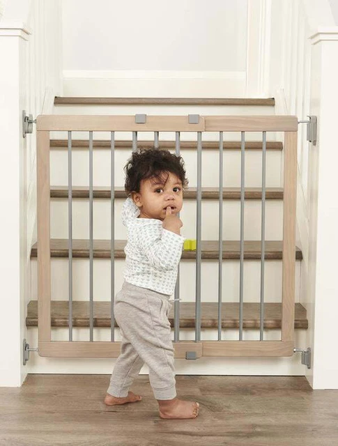 Rega Heritage and Home Extra Wide Stairway Baby Safety Gate, Ages 6 to 24 Months