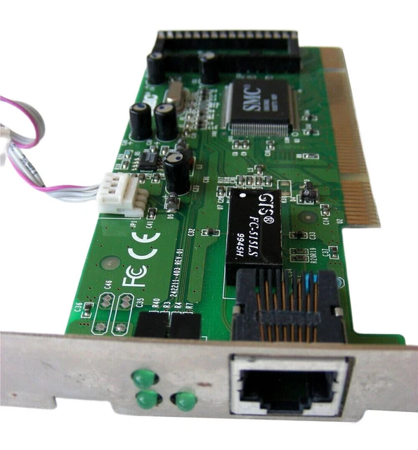 PC周辺機器 SMC - PCI FAST 10/100 ETHER SMC1211TX 1211TX Amazon.com: SMC - PCI FAST 10/100 ETHER SMC1211TX 1211TX