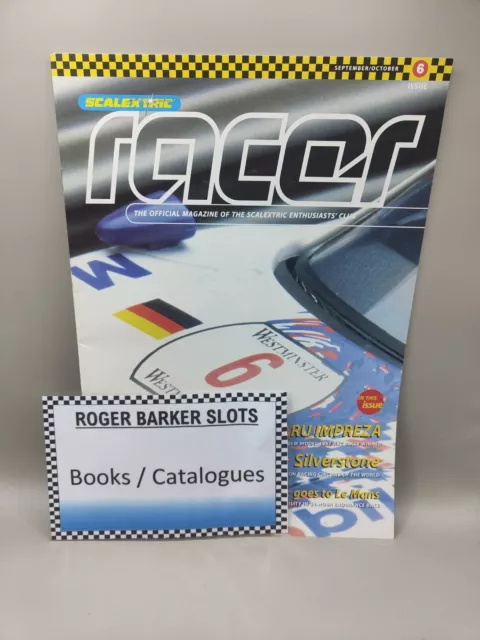 Scalextric Racer Magazin Ausgabe 6. September 1998 Top Slot Car Racing