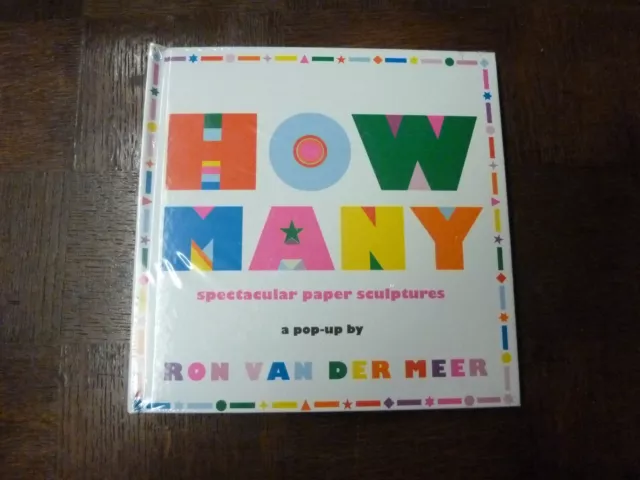 How Many - Ron Van Der Meer - Livre Animé - Pop Up ( Anglais )