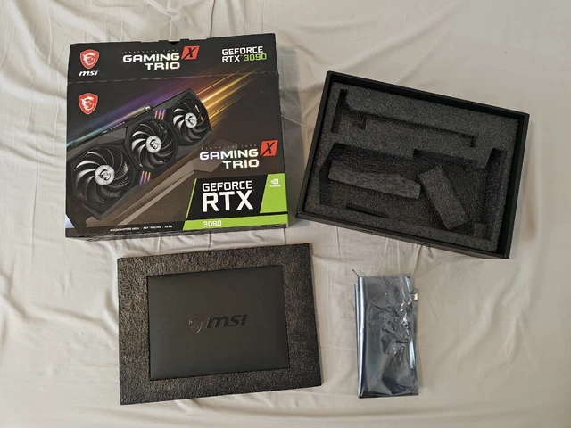NVIDIA GEFORCE RTX 3090 Gaming X Trio BOX ONLY NO CARD