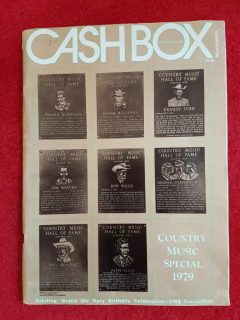 CASH BOX = US-Amerikan. Music Magazin Country von 1979 *** sehr rar ***