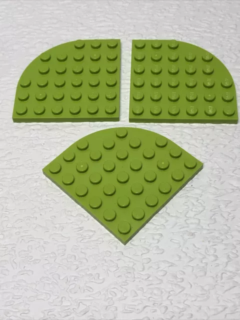 Lego 6003 plate round corner 6x6 x3