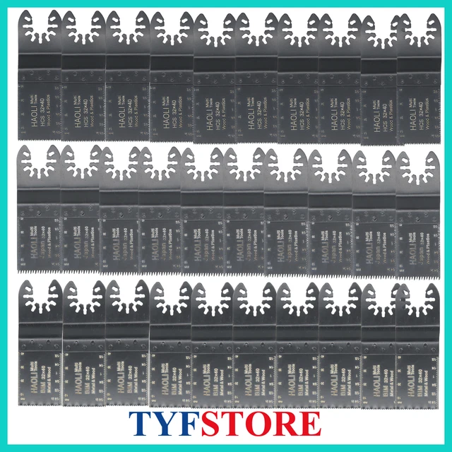 30pc  mix quick change oscillating multi tool saw blade for Black&Decker,Dewalt