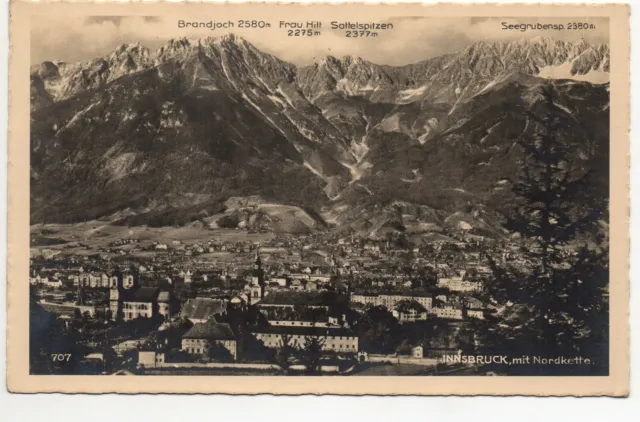 AUTRICHE - Austria - Öesterreich - Old Postcard - INNSBRUCK - vue generale