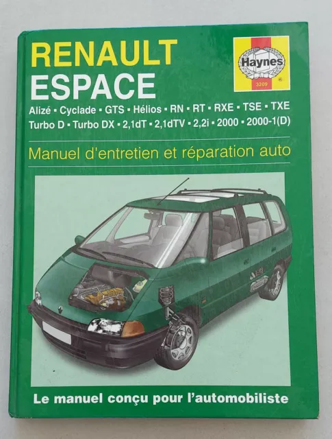 Revue Technique Renault Espace GTS Turbo TSE ...
