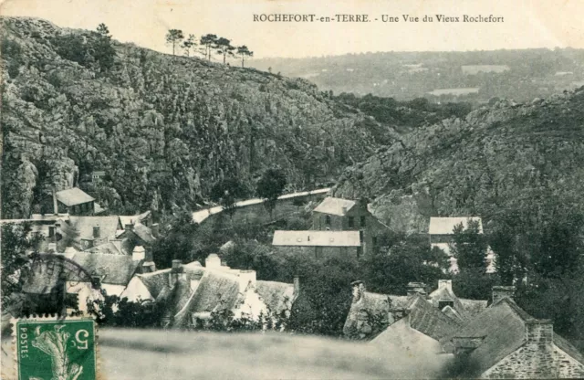 Carte ROCHEFORT EN TERRE Une vue du Vieux Rochefort