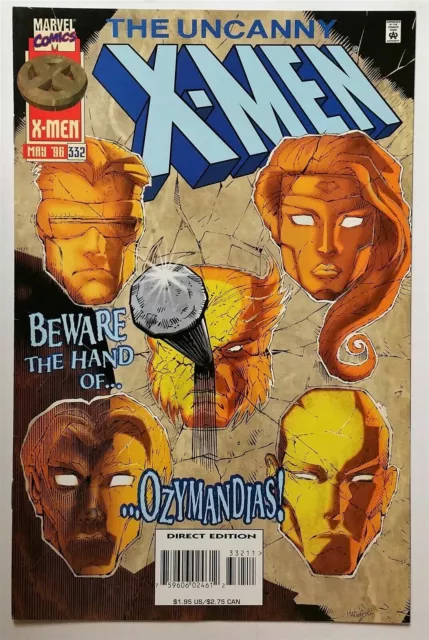 Uncanny X-Men Xmen #332 Marvel Comics May 1996 (VF-)
