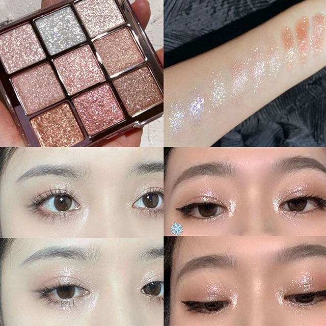 Paleta de pigmentos sombra de ojos sombra de ojos mate brillo brillante desnudo mate